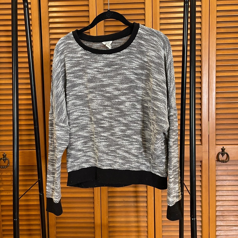 Patterned Crewneck